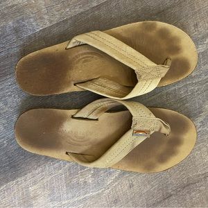 M Rainbow Flip Flops